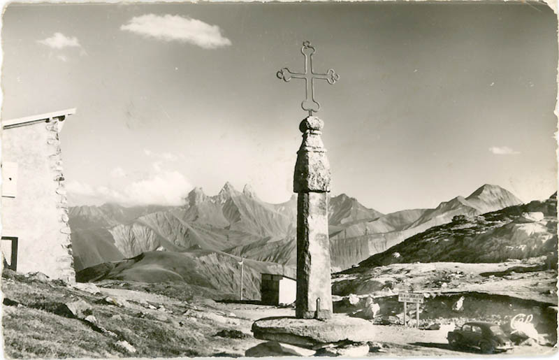 Le col de la Croix de fer en 1960