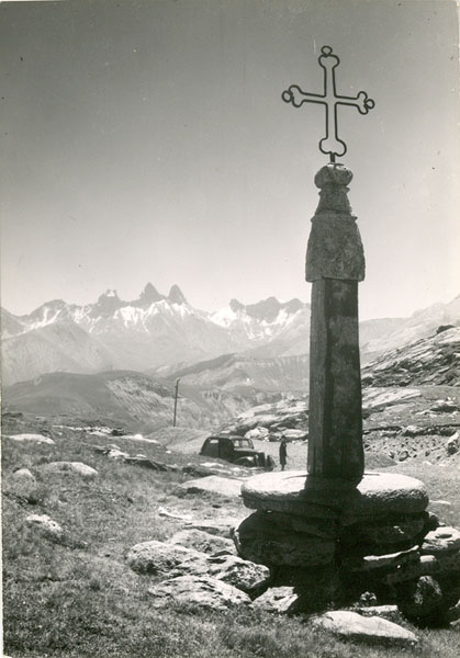 Le col de la Croix de fer en 1960