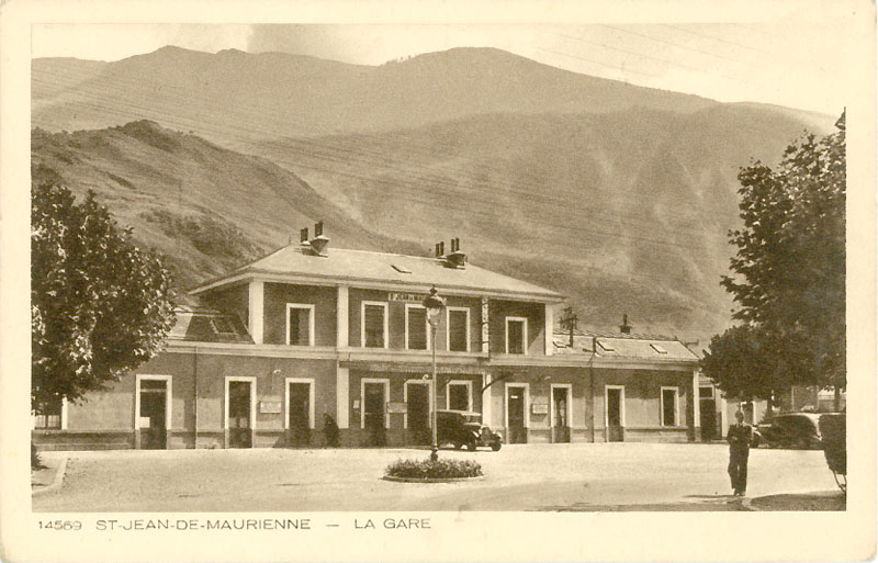 La Gare à Saint Jean de Maurienne